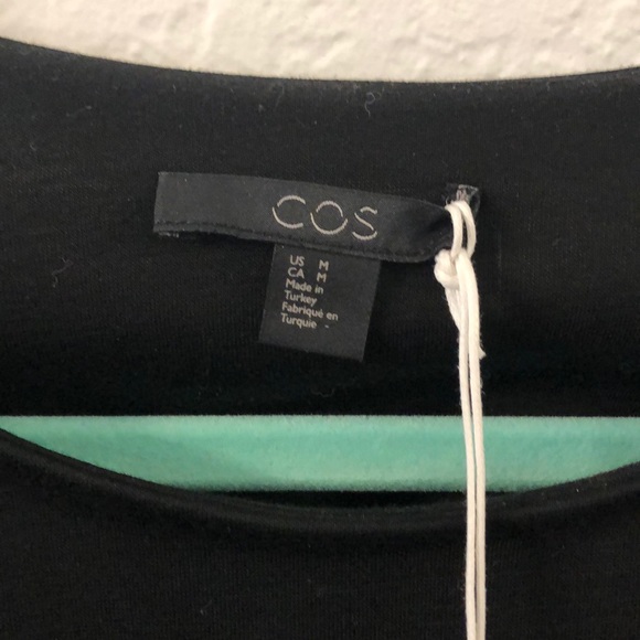 NWT Cos Black Dress - Picture 4 of 4